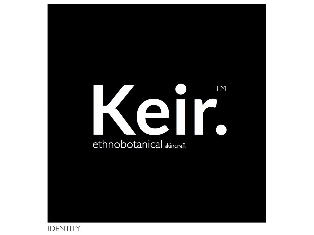 Keir ethnobotanical skincraft – identity lockup