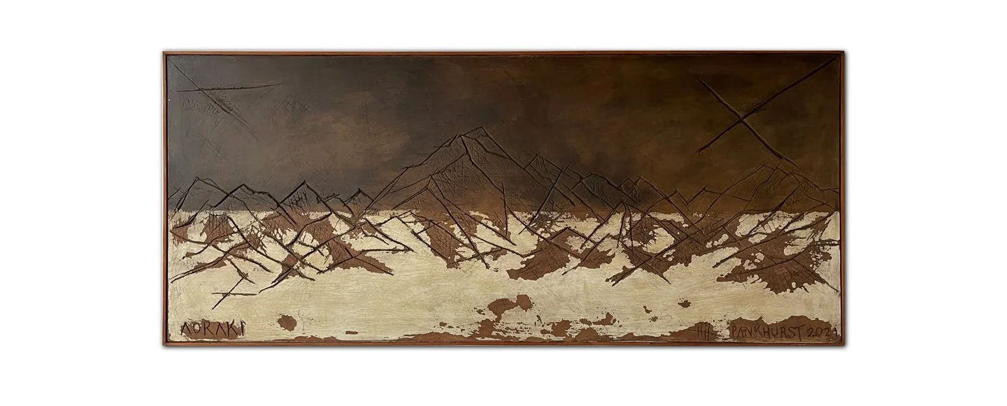 Aoraki commissioned wall work