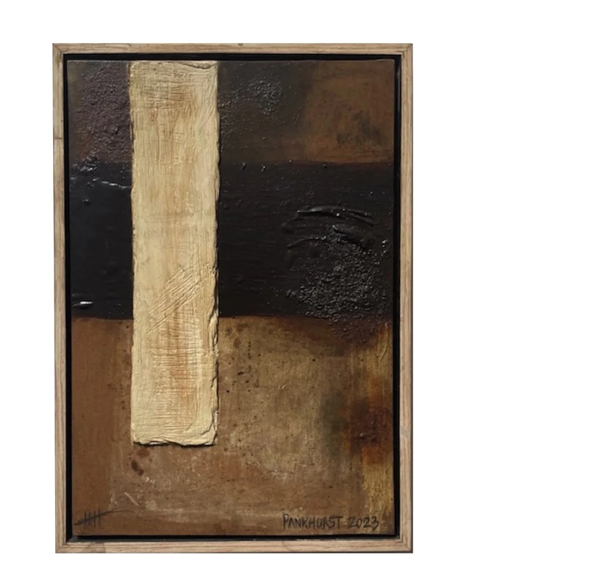 Untitled 2023 original wall work with weathered patina